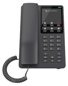 GHP621W Μαύρο Τηλέφωνο Ξενοδοχείου IP WiFi με 2 SIP Λογαριασμούς
