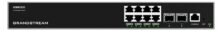 GWN7811 Enterprise Layer 3 Managed Switch 8 Θυρών Gigabit με 2 Θύρες 10GIGABIT SFP+