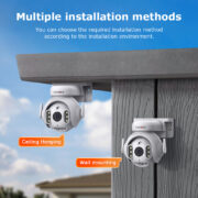 SECTEC smart κάμερα ST-515C-5MTY, 5MP, WiFi, SD, PTZ, IP65 8