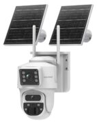 SECTEC smart ηλιακή κάμερα ST-537-6MAOV, dual lens, 3MP, WiFi, SD, PTZ, IP66 1