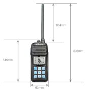Retevis RT55 φορητός VHF Marine που επιπλέει