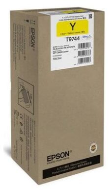 Epson T9744 Γνήσιο Μελάνι Yellow C13T97440N (WorkForce Pro WF-C869R / WF-C869RD3TWFC / WF-C869RDTWF / WF-C869RDTWFC) 84.000 Σελίδες