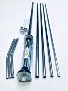 Sigma Venom 5/8 Wave High Gain Silver Rod κεραία βάσεως CB