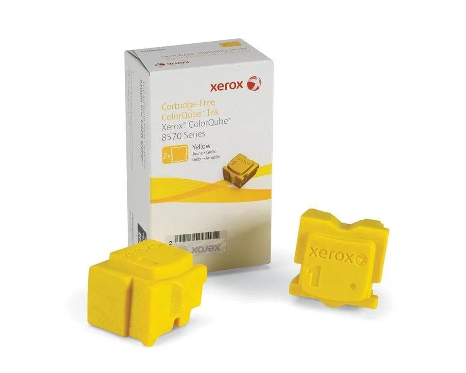 Xerox Print Cartridge Yellow ColorCube (108R00933, 108R933) 2-Pack