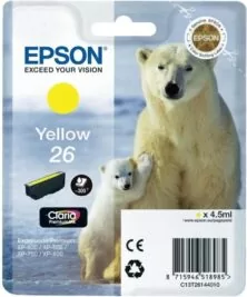 Epson printcartridge yellow (C13T26144010, 26)