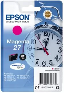 Epson T2702 4012 Magenta 27 Ink Cartridge WF-3620DWF T27