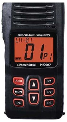 Standard Horizon HX407E Commercial Grade UHF On Board Radio