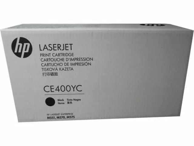 HP CE400YC Toner Cartridge for LaserJet Enterprise Flow - Black 3 HP CE400YC Toner Cartridge for LaserJet Enterprise Flow - Black