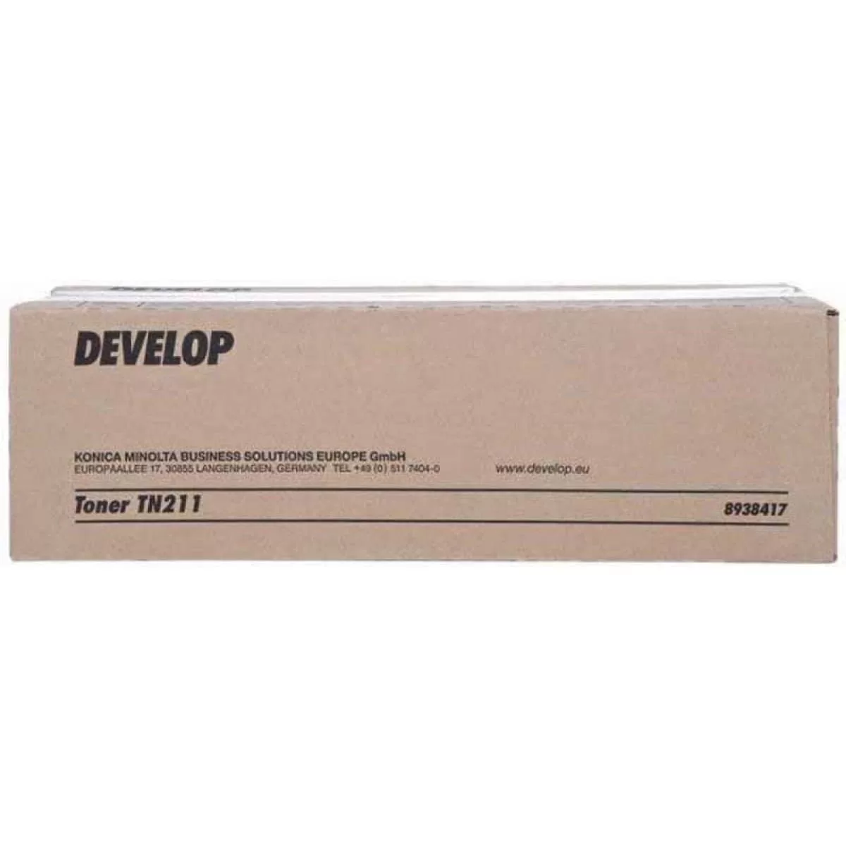 Develop toner cartridge black (8938417000, TN211) 17.5K 3 Develop toner cartridge black (8938417000, TN211) 17.5K
