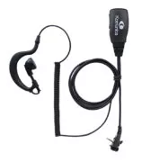 Komunica KP-2200-VX351 Μικροακουστικό Συμβατό με Vertex/Yaesu (βιδωτό βύσμα)