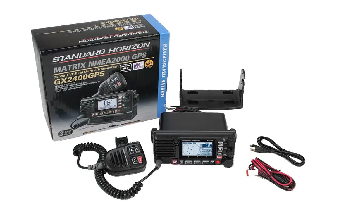 Standard Horizon GX2400GPS/E AIS VHF/DSC Marine 25 Watt 4 Standard Horizon GX2400GPS/E AIS VHF/DSC Marine 25 Watt - Image 2