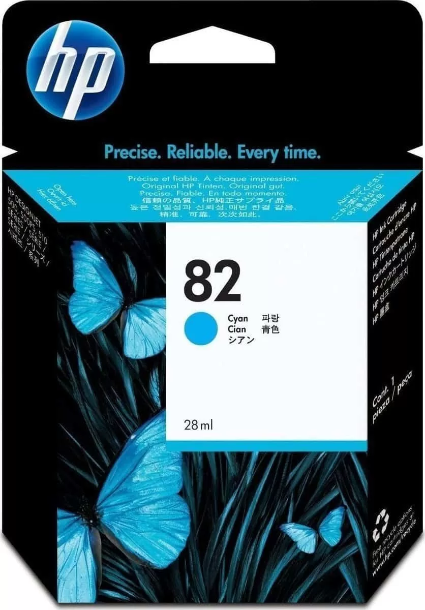 HP 82 Μελάνι Εκτυπωτή InkJet Κυανό (C4911A) 3 HP 82 Μελάνι Εκτυπωτή InkJet Κυανό (C4911A)