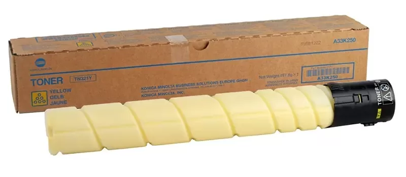 Konica Minolta TN321AY Toner Yellow (A33K25A)