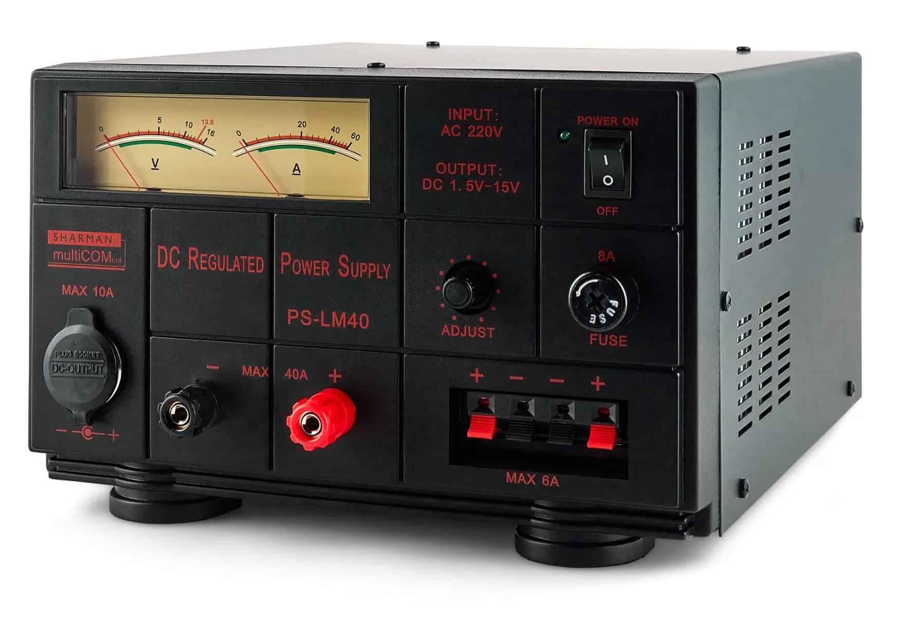 Sharman PS-LM40 Linear Power Supply (40 Amp) 4 Sharman PS-LM40 Linear Power Supply (40 Amp) - Image 2