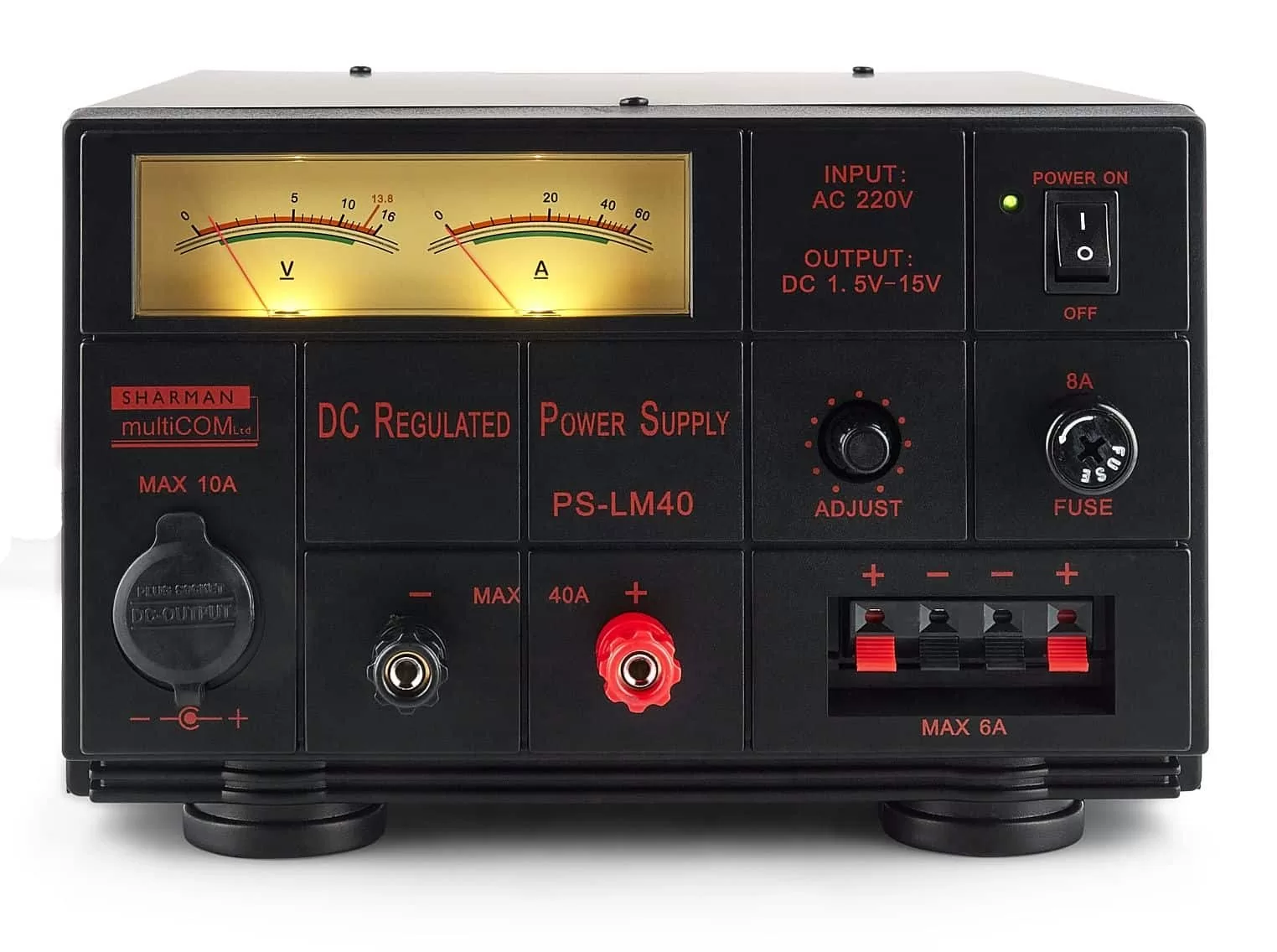 Sharman PS-LM40 Linear Power Supply (40 Amp) 6 Sharman PS-LM40 Linear Power Supply (40 Amp) - Image 4