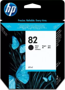 HP 82 Μελάνι Εκτυπωτή InkJet Μαύρο (CH565A)