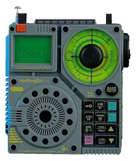 HanRongDa HRD-A320 Bluetooth Multi-band Radio AIR/FM/MW/SW/VHF/WB 3 HanRongDa HRD-A320 Bluetooth Multi-band Radio AIR/FM/MW/SW/VHF/WB