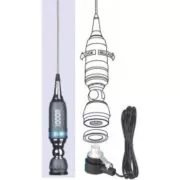 SIRIO TURBO 5000 CB Mobile Κεραία με Καλώδιο RG58 4m (Μήκος Κεραίας 2m) 3