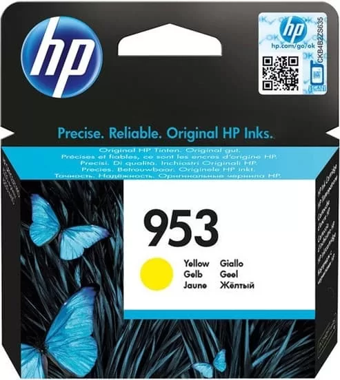 HP printcartridge yellow (F6U14AE, 953) 700Pgs